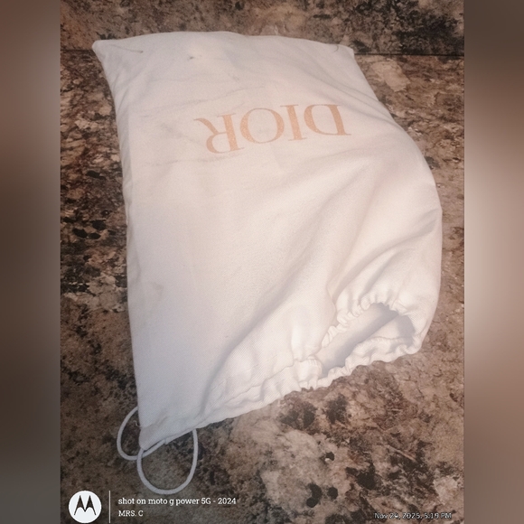 Christian Dior Lambskin Slingback Flats US 11/ EU 42d–w Proof Of Purchase - Picture 12 of 16